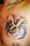 taurus symbol with scorpio tattoos