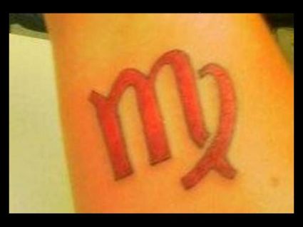 Virgo Symbol Tattoos Design 