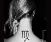 virgo sign tattoos for girl