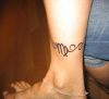 virgo tattoo pics on leg