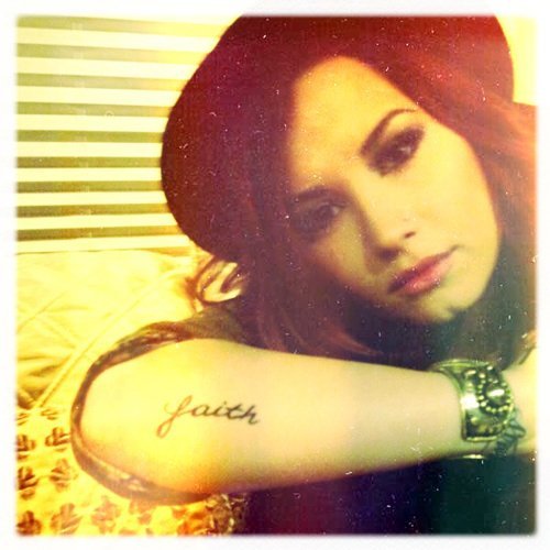 Itattooz-demi-lovato-faith-tattoo-image